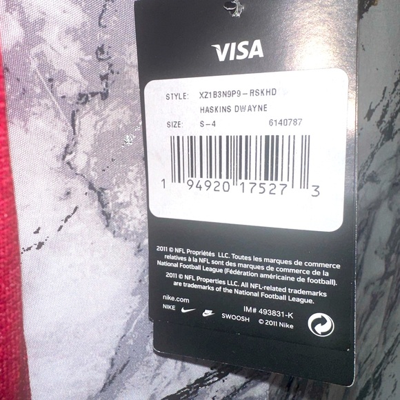 Nike Washington Redskins Dwayne Haskins Jr. Brand New (Rare) size youth S - Picture 5 of 6